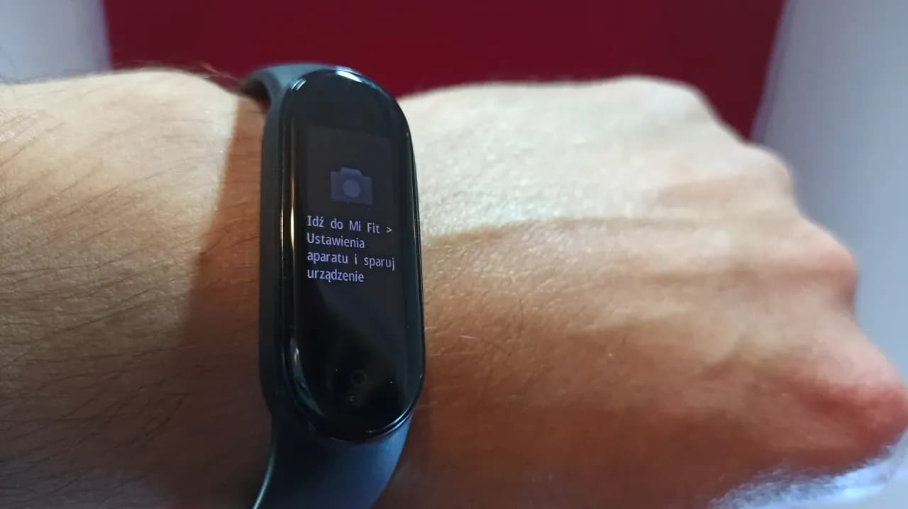 Mi Band 6 aparat jak włączyć - dlaczego nie ma aparatu?